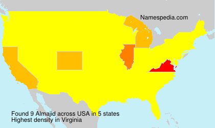 Surname Almajid in USA Surname Almajid in USA