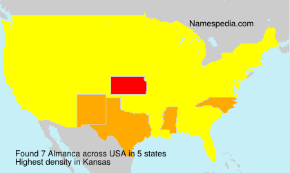 Surname Almanca in USA Surname Almanca in USA
