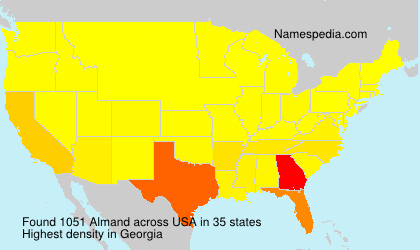 Surname Almand in USA Surname Almand in USA