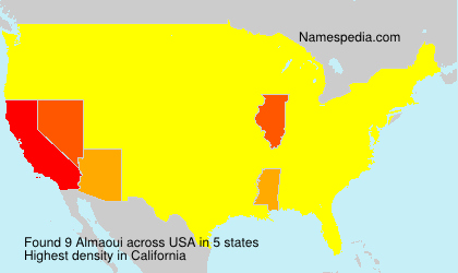 Surname Almaoui in USA Surname Almaoui in USA