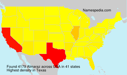 Surname Almaraz in USA Surname Almaraz in USA
