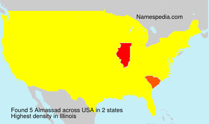 Surname Almassad in USA Surname Almassad in USA