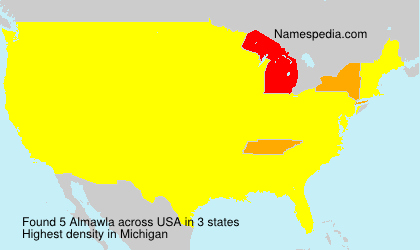 Surname Almawla in USA Surname Almawla in USA