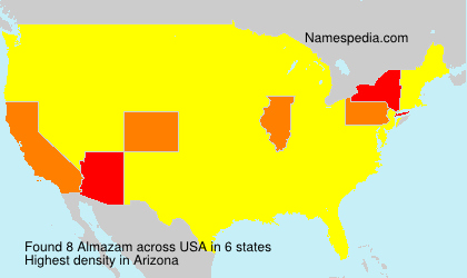 Surname Almazam in USA Surname Almazam in USA