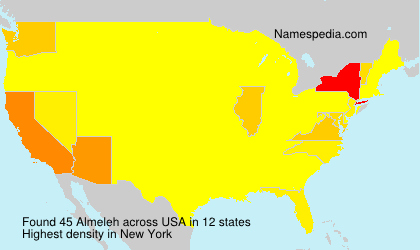 Surname Almeleh in USA Surname Almeleh in USA