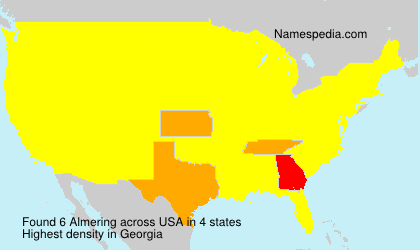 Surname Almering in USA Surname Almering in USA