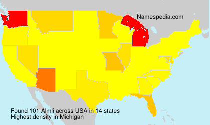 Surname Almli in USA Surname Almli in USA