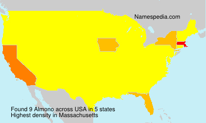 Surname Almono in USA Surname Almono in USA