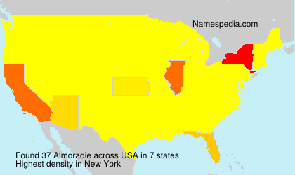 Surname Almoradie in USA Surname Almoradie in USA