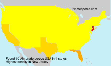 Surname Almorado in USA Surname Almorado in USA