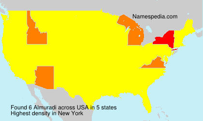 Surname Almuradi in USA Surname Almuradi in USA