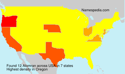 Surname Alomran in USA Surname Alomran in USA