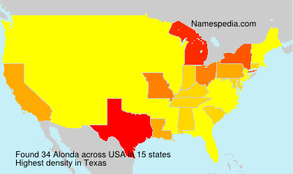 Surname Alonda in USA Surname Alonda in USA