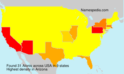 Surname Alonis in USA Surname Alonis in USA