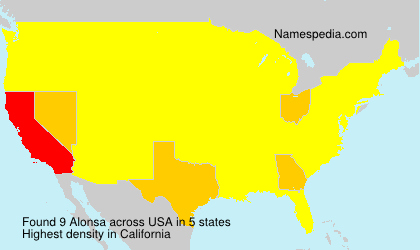 Surname Alonsa in USA Surname Alonsa in USA