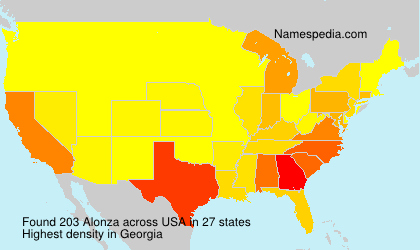 Surname Alonza in USA Surname Alonza in USA