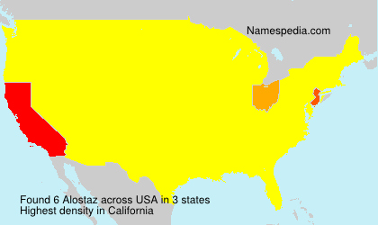 Surname Alostaz in USA Surname Alostaz in USA