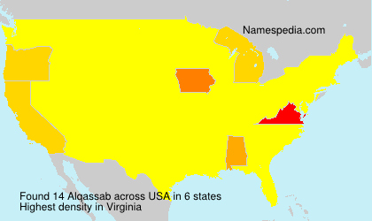 Surname Alqassab in USA Surname Alqassab in USA