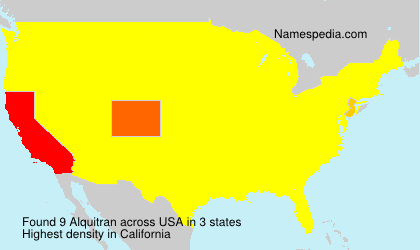 Surname Alquitran in USA Surname Alquitran in USA