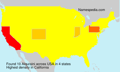 Surname Alquraini in USA Surname Alquraini in USA