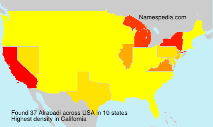 Surname Alrabadi in USA Surname Alrabadi in USA