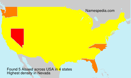 Surname Alsaed in USA Surname Alsaed in USA