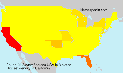 Surname Alsawaf in USA Surname Alsawaf in USA