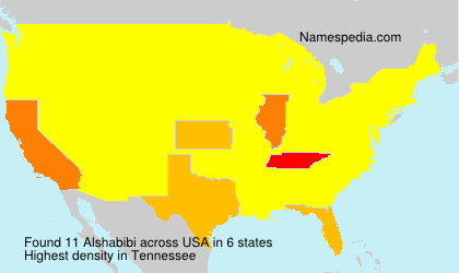 Surname Alshabibi in USA Surname Alshabibi in USA
