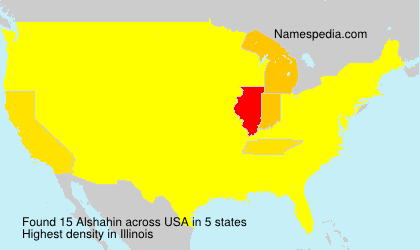 Surname Alshahin in USA Surname Alshahin in USA