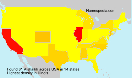Surname Alshaikh in USA Surname Alshaikh in USA