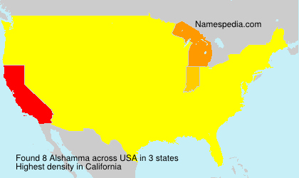 Surname Alshamma in USA Surname Alshamma in USA