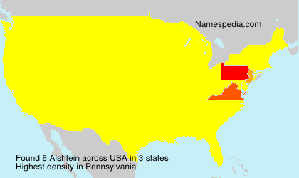 Surname Alshtein in USA Surname Alshtein in USA