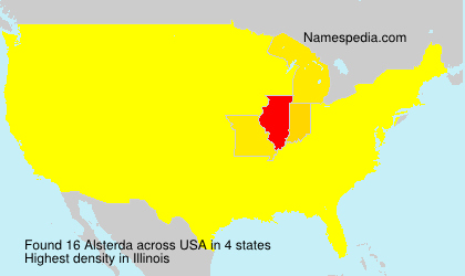 Surname Alsterda in USA Surname Alsterda in USA