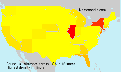 Surname Altamore in USA Surname Altamore in USA