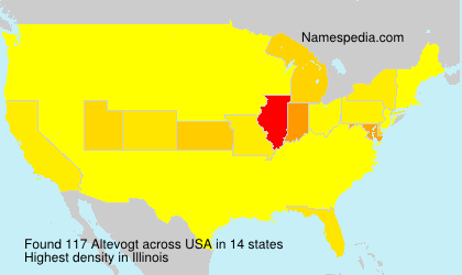 Surname Altevogt in USA Surname Altevogt in USA