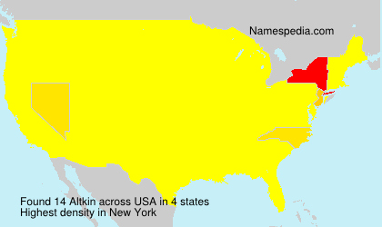 Surname Altkin in USA Surname Altkin in USA