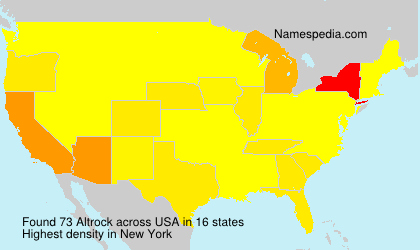 Surname Altrock in USA Surname Altrock in USA