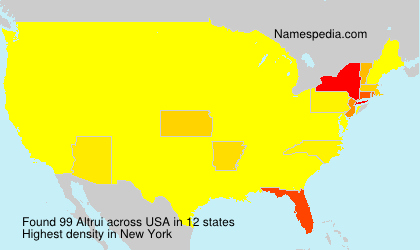 Surname Altrui in USA Surname Altrui in USA