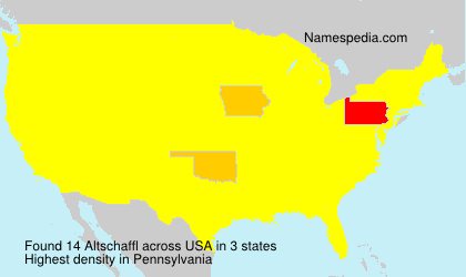 Surname Altschaffl in USA Surname Altschaffl in USA