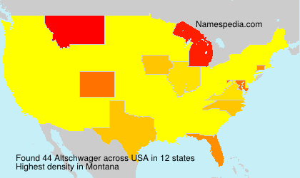 Surname Altschwager in USA Surname Altschwager in USA