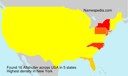 Surname Altshuller in USA Surname Altshuller in USA