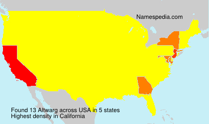 Surname Altwarg in USA Surname Altwarg in USA
