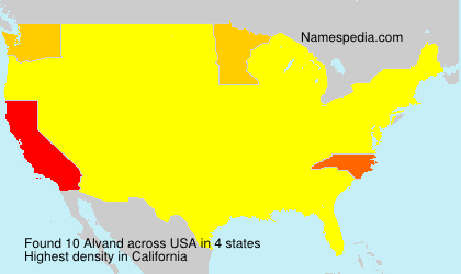 Surname Alvand in USA Surname Alvand in USA