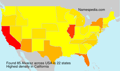 Surname Alvaraz in USA Surname Alvaraz in USA