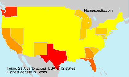 Surname Alverto in USA