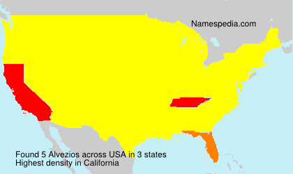 Surname Alvezios in USA Surname Alvezios in USA