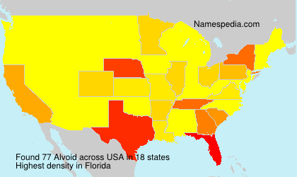 Surname Alvoid in USA Surname Alvoid in USA