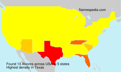 Surname Alvores in USA Surname Alvores in USA