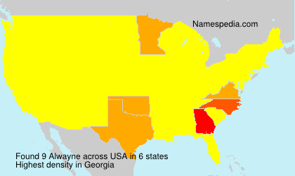 Surname Alwayne in USA Surname Alwayne in USA