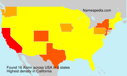 Surname Alynn in USA Surname Alynn in USA